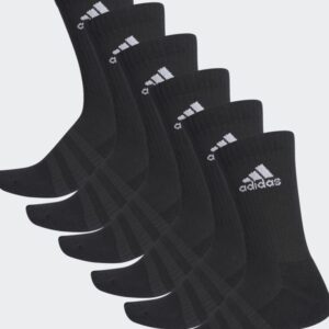 MEIAS DE CANO MÉDIO PRETAS – 6 PARES